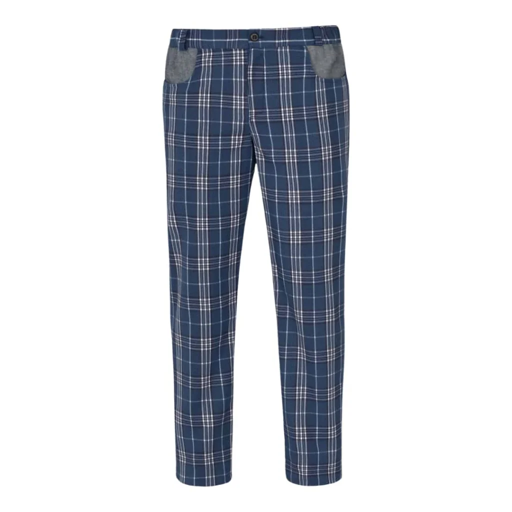 Pantalone Liverpool Scozzese Blu GIBLORS