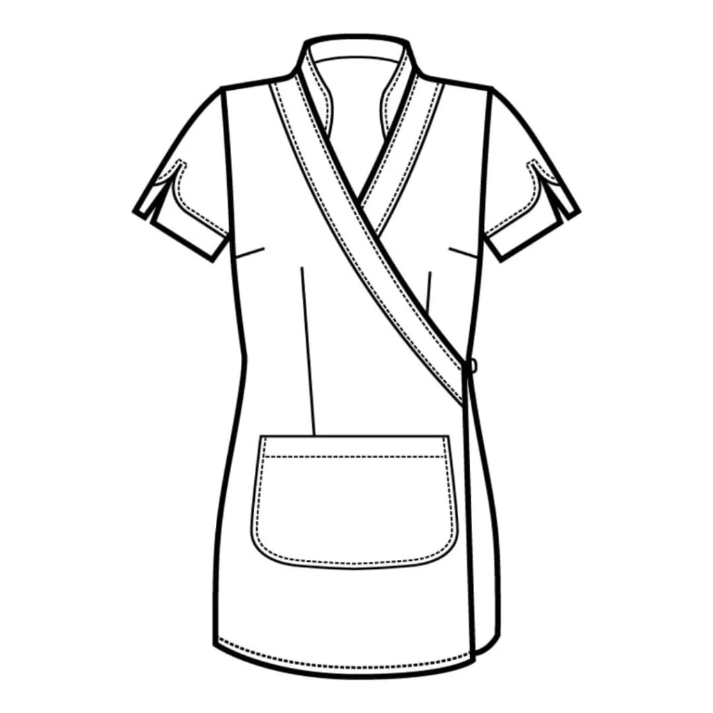 Kimono Tahiti Boheme Nero ISACCO