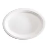 Piatto Ovale Polpa di Cellulosa 32x25 cm 50 pz USOBIO