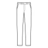Pantalone Super Fresh Nero ISACCO