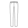Pantalone Trendy Nero ISACCO