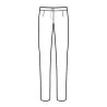Pantalone Trendy Nero ISACCO