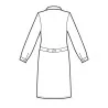 Camice Medico Donna Amburgo Cotone Bianco ISACCO