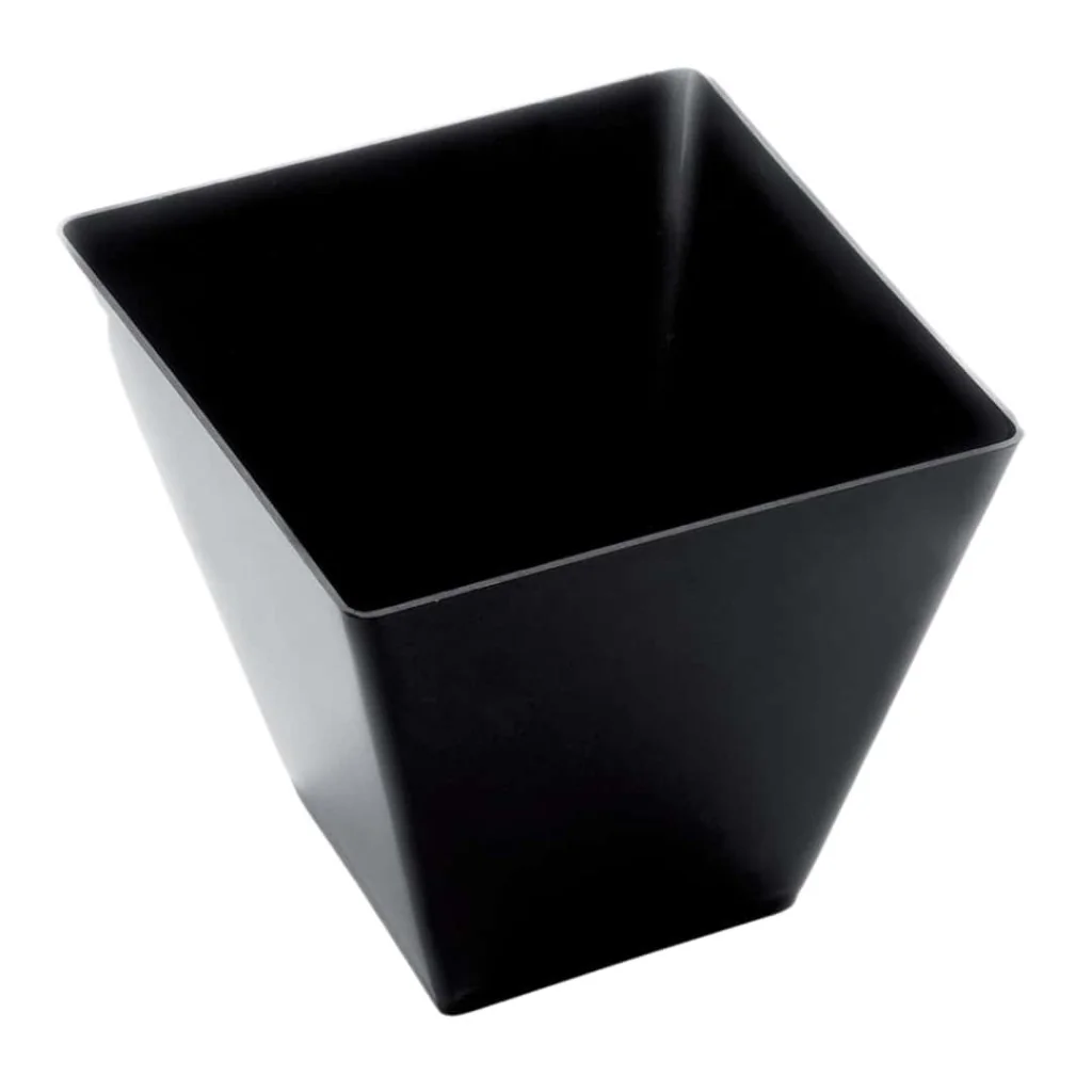 Coppetta Rombo Nera 95cc 25 pz GOLD PLAST