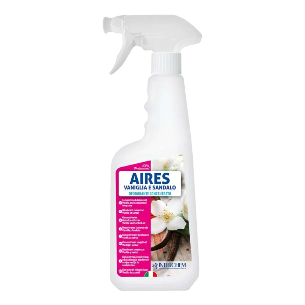Deodorante Aires Vaniglia e Sandalo 750 ml INTERCHEM