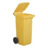 Bidone Spazzatura Carrellato Pedale e Ruote 120 lt MOBIL PLASTIC