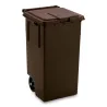Bidone Spazzatura Pedale e Ruote 80 lt GIGANPLAST