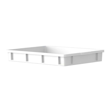 Cassetta Pizza Light Box Bianca 60x40x8 cm MOBIL PLASTIC