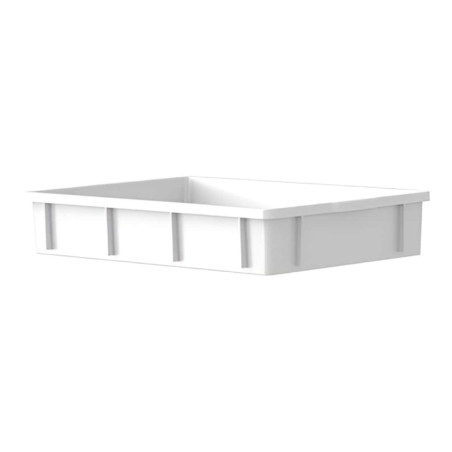 Cassetta Pizza Light Box Bianca 60x40x11 cm MOBIL PLASTIC