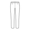 Pantalone Trendy Bianco ISACCO