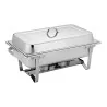 Scaldavivande Chafing Dish con Fornello e Coperchio DT