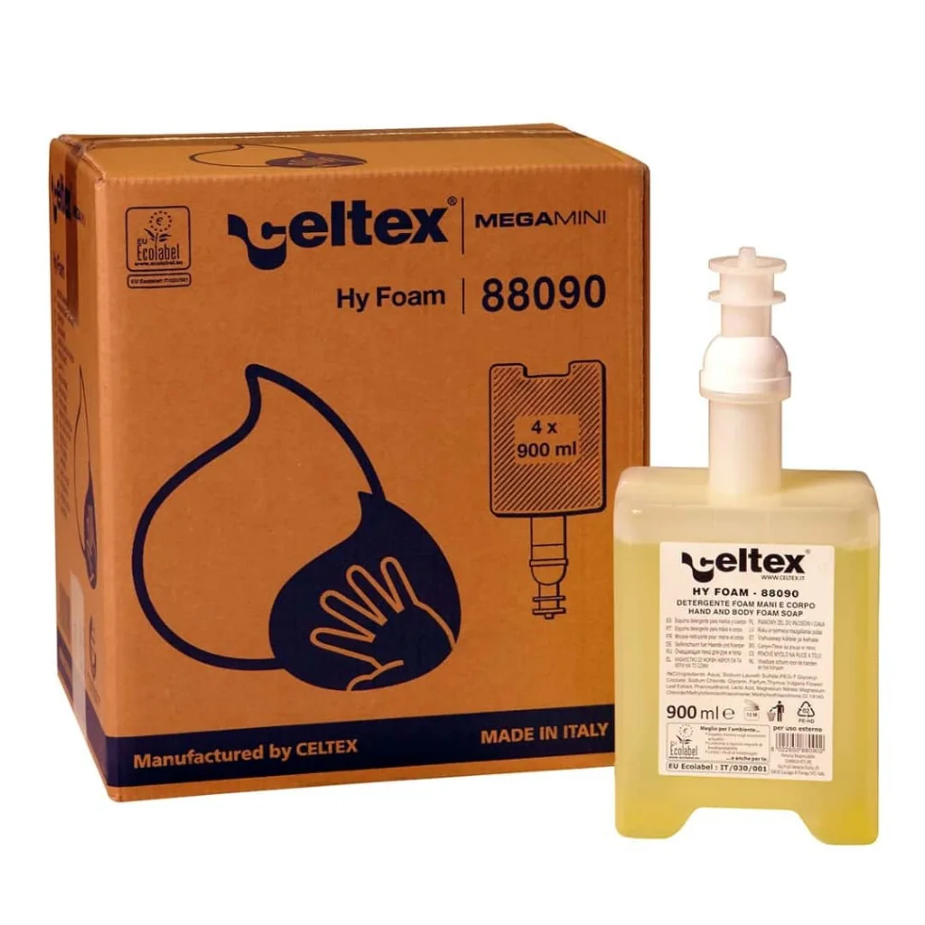 Sapone Spuma HY Foam Mani e Corpo 900 ml INDUSTRIE CELTEX