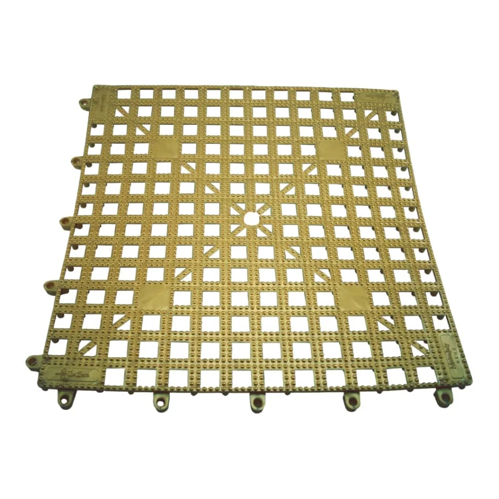 Tappetino Componibile Oro 33x33 cm THE BARS