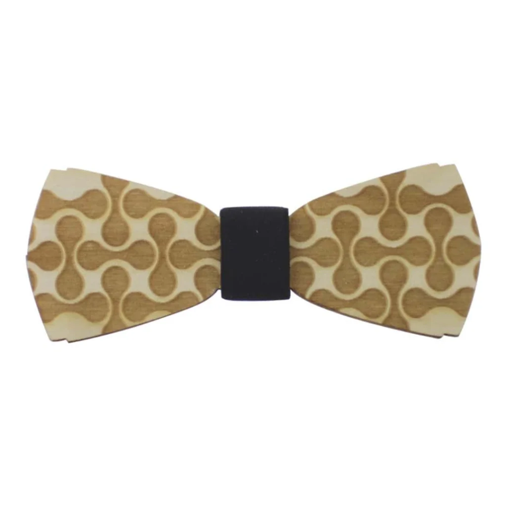 Papillon Legno Inciso Clepsidra Black THE BARS