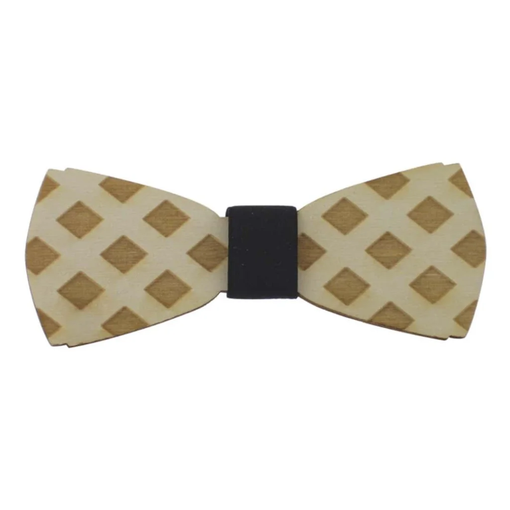 Papillon Legno Inciso Rhombus THE BARS