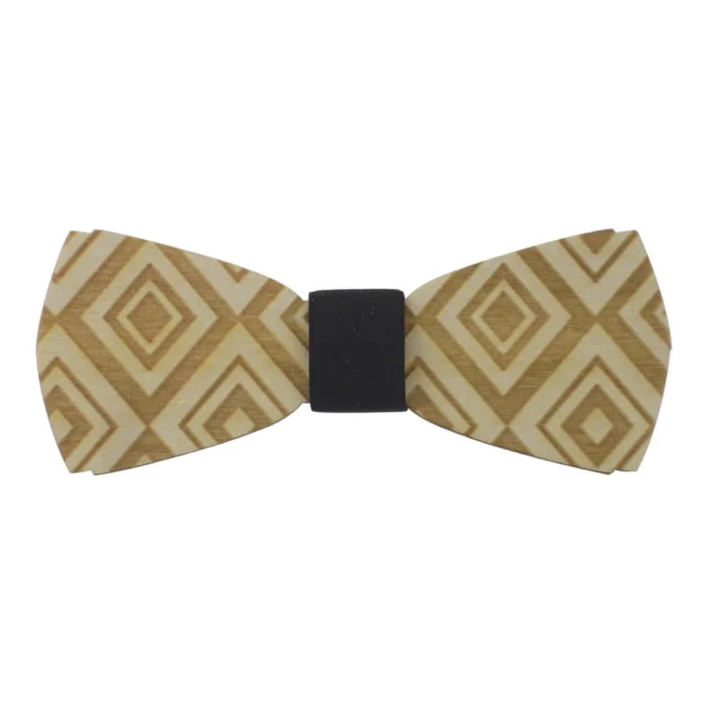 Papillon Legno Inciso Diamond THE BARS