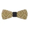 Papillon Legno Inciso Diamond THE BARS