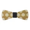 Papillon Legno Inciso Pois Black THE BARS