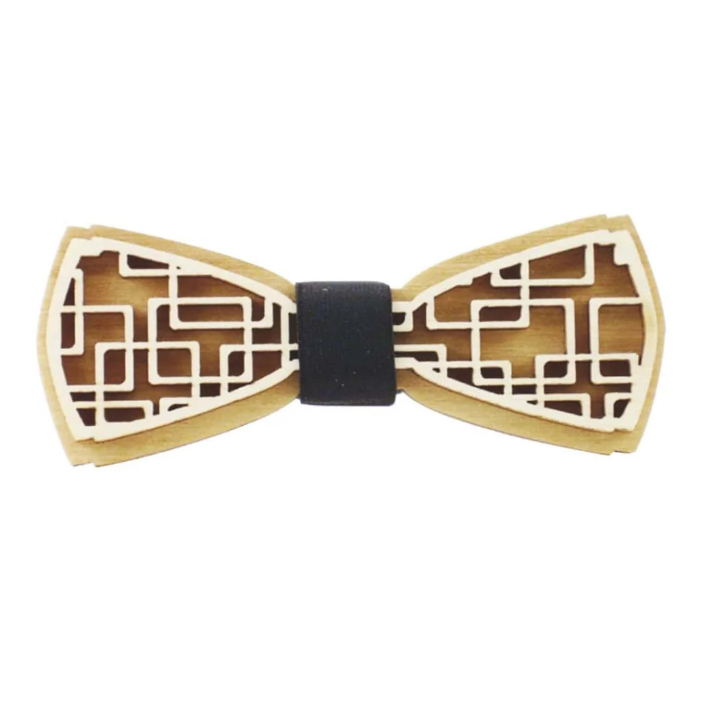 Papillon Legno Inciso Square THE BARS