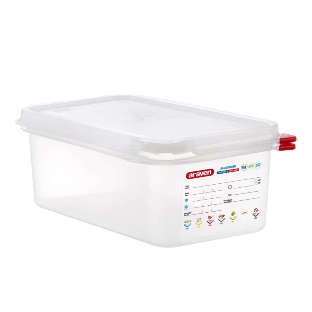 Contenitore Ermetico Gastronorm 1/4 H. 