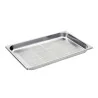Bacinella Gastronorm Forata 1/1 in Acciaio Inox 53x32,5x4 cm