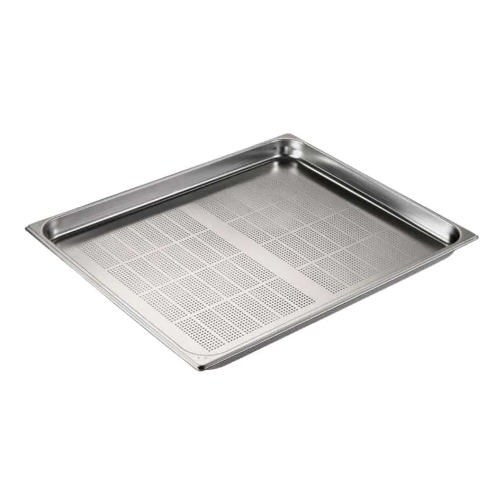 Bacinella Gn Forata 1/2 Acciaio 325x265x040 DT
