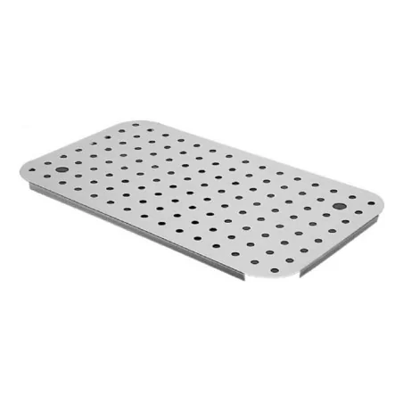 Falso Fondo per Bacinella Gastronorm GN 1/3 Acciaio 32,5x17,6 cm