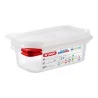 Bacinella GN 1/9 H. 6,5 cm con Coperchio ARAVEN