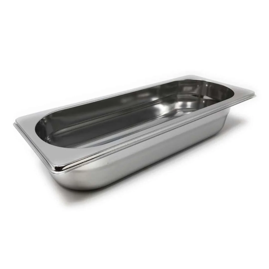 Bacinella Gastronorm 2/8 Acciaio DT
