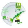Piatti Fondi Compostabili Biotable 25 pz DT