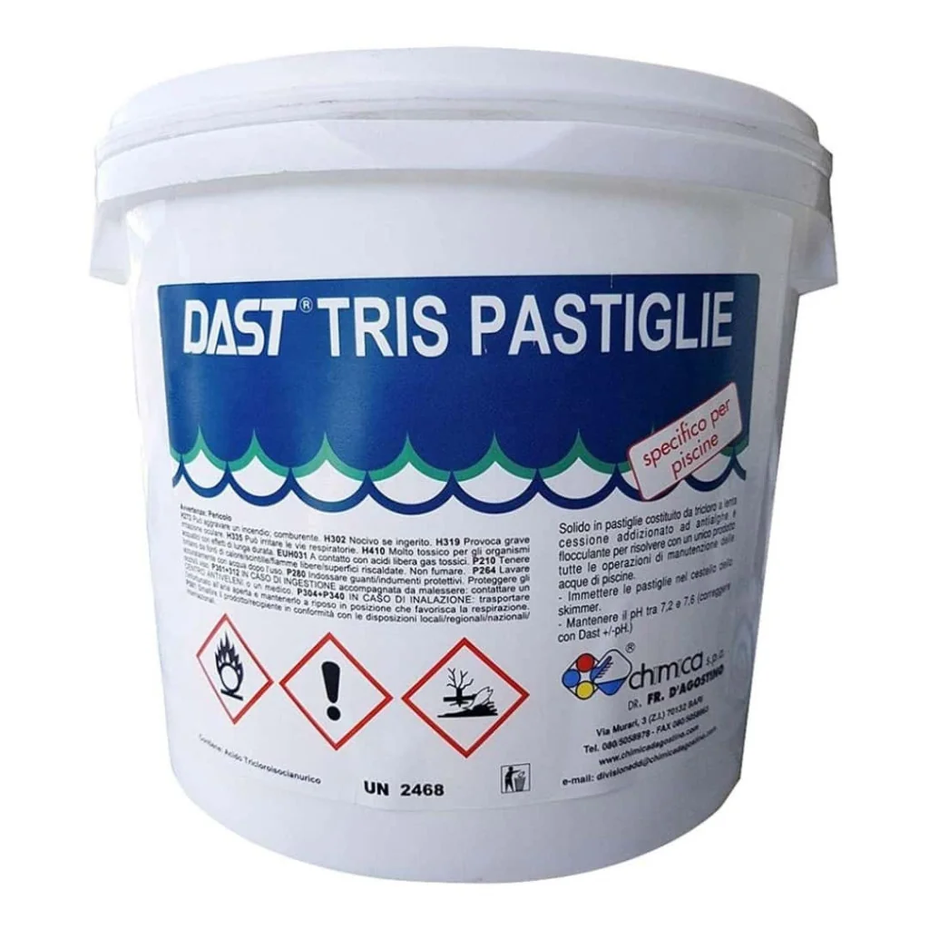 Tricloro Pastiglia Dast Tris 5 kg DT