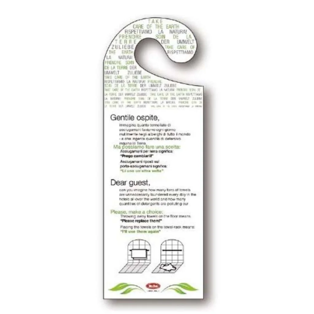 Appendiporta da Bagno "Asciugamani" 20 pz LEONE