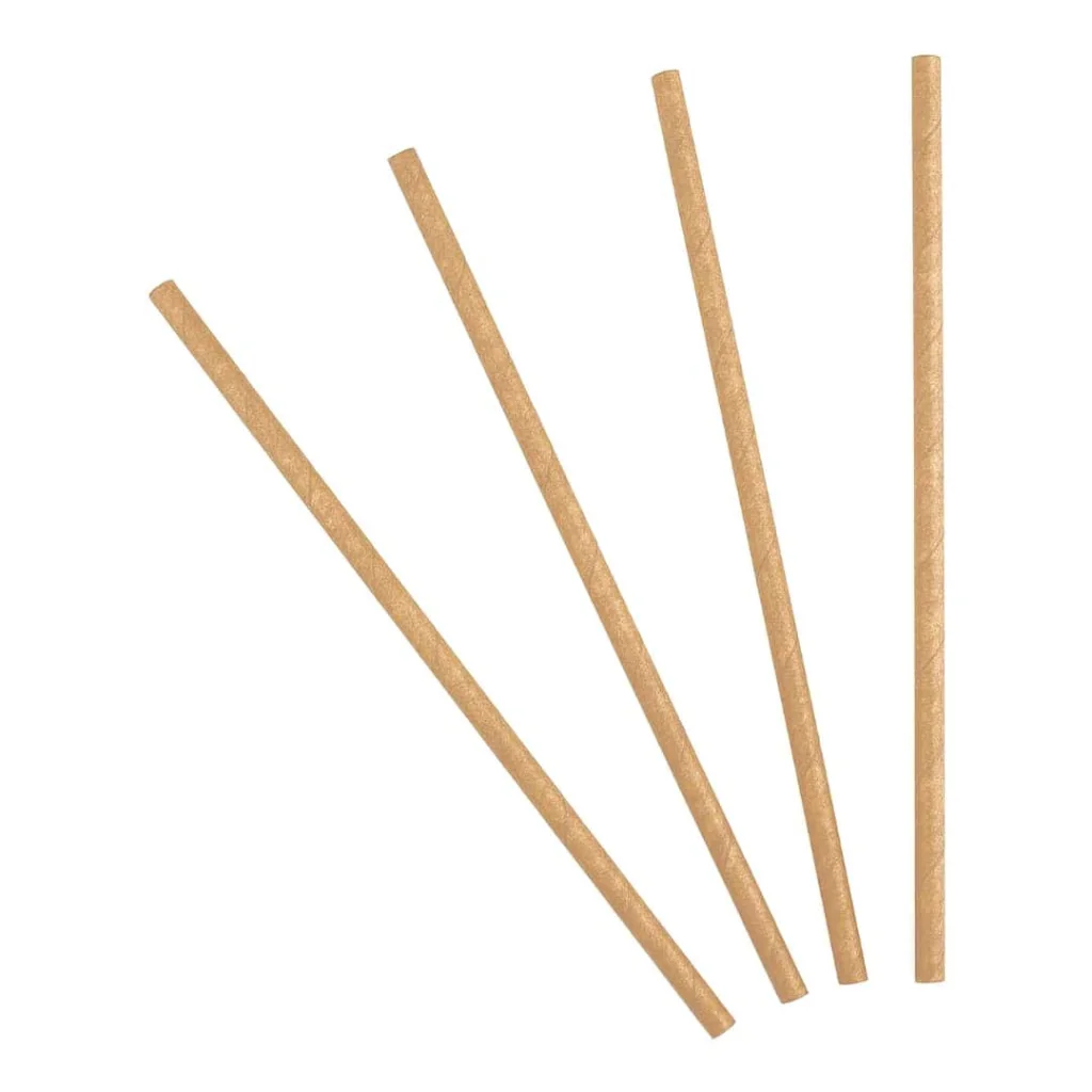 Cannucce Bio Carta Kraft 14,5 cm 250 pz LEONE