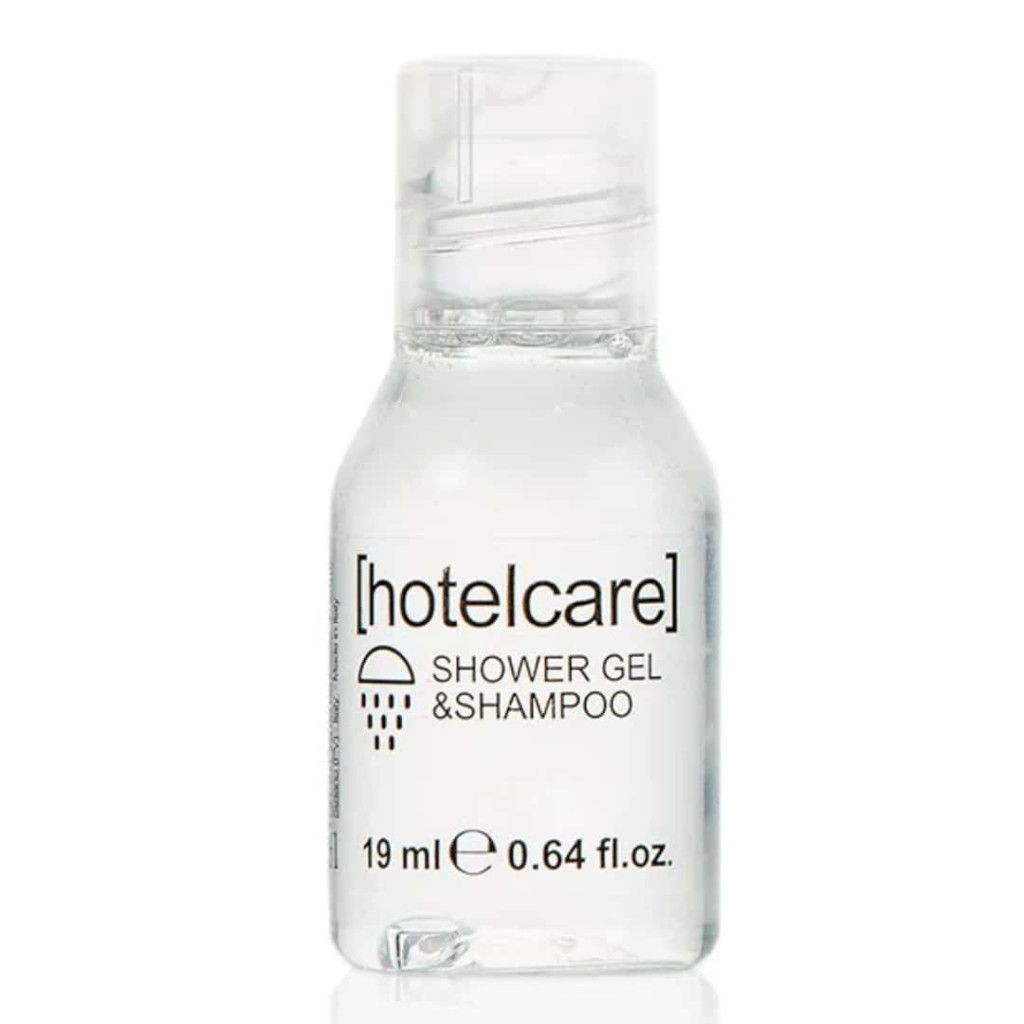 Flacone Doccia Shampoo Hotel Care 19 ml 50 pz GFL