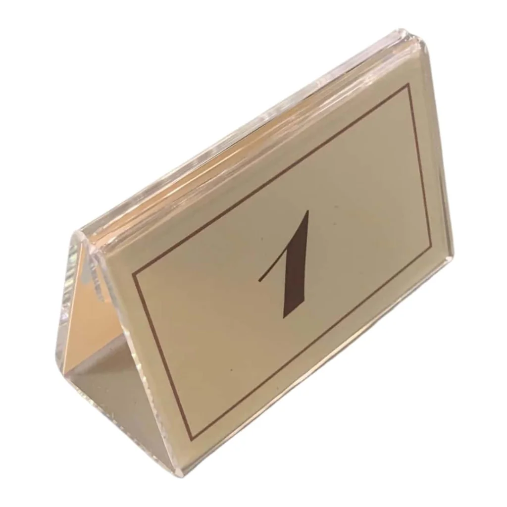 Supporto Numeri da Tavolo Doppio LEONE