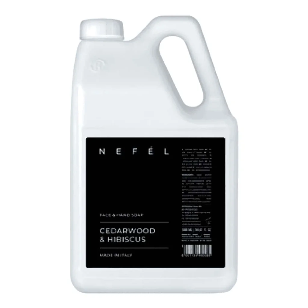 Sapone Viso e Mani Nefèl Cedarwood & Hibiscus 5 lt INTERCHEM