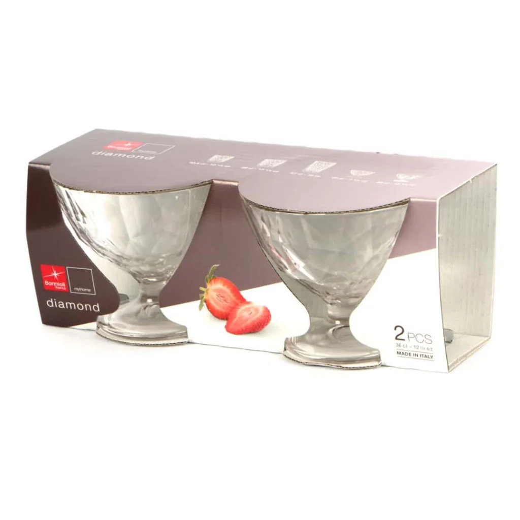 Coppa Gelato Diamond 36 cl 2 pz BORMIOLI ROCCO