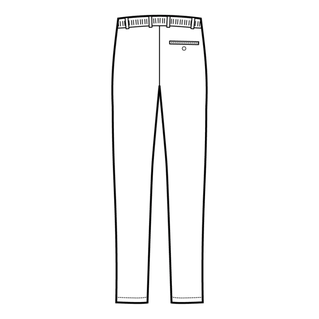 Pantalone Seattle Nero ISACCO