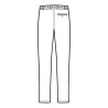 Pantalone Seattle Nero ISACCO