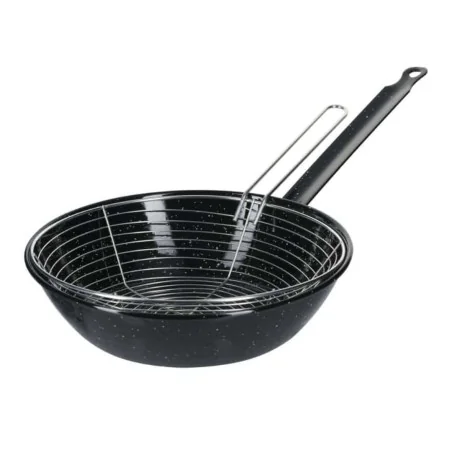 Padella Frittura La Ideal Smaltata con Cestello ø 28 cm ILSA