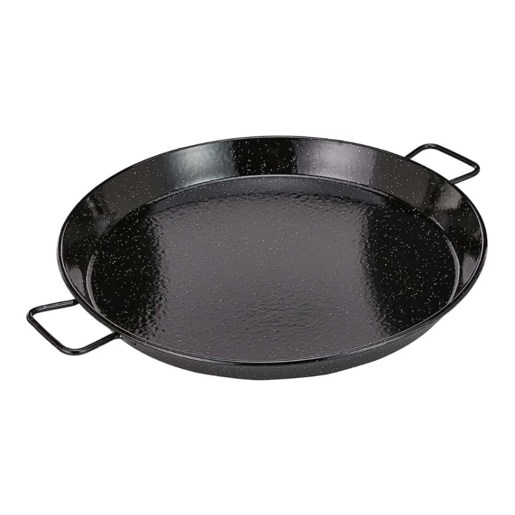 Paellera Smaltata Nera 2 Manici ø 80 cm MEDRI