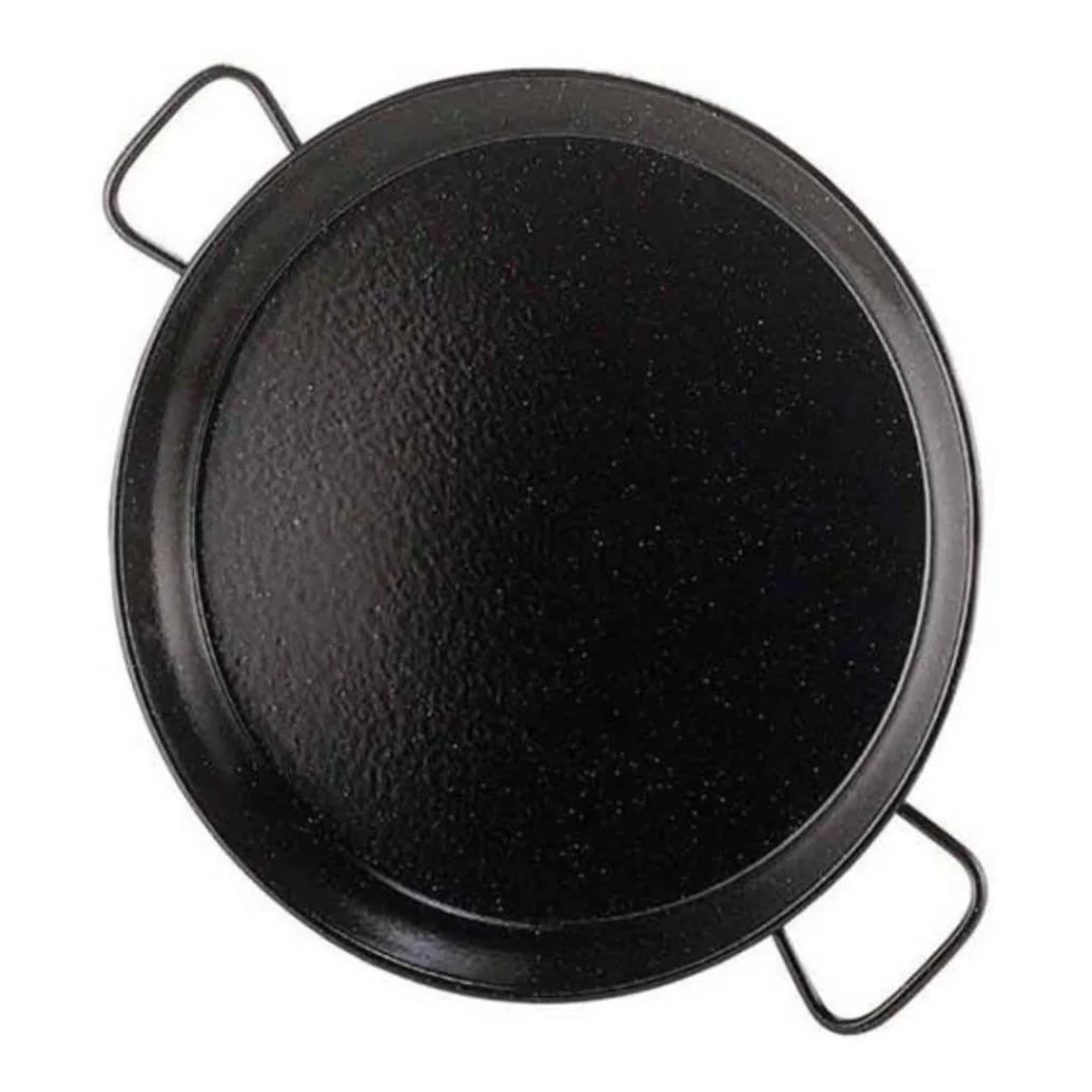 Paellera Smaltata Nera 2 Manici ø 80 cm MEDRI