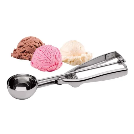 Porzionatore Palline Gelato Ø 4 - 7,8 cm in Acciaio Inox Piazza
