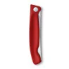 Coltello Tavola Liscio Pieghevole Rosso Swiss Classic VICTORINOX