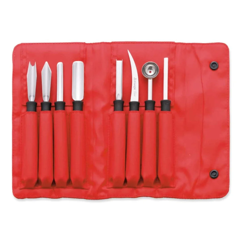 Set 8 Utensili per Intaglio e Decoro AMBROGIO SANELLI