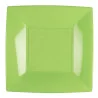 Piatti Dessert Nice Verde Acido 18x18 cm 25pz GOLD PLAST