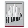 Set 7 Coltelli Cucina Swiss Classic Neri VICTORINOX