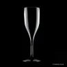 Calice Flute Infrangibile SAN Nero 150 cc GOLD PLAST