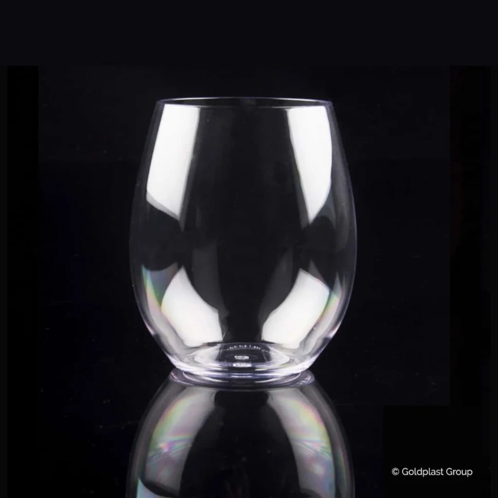 Bicchiere Water Tritan Trasparente 390 cc GOLD PLAST