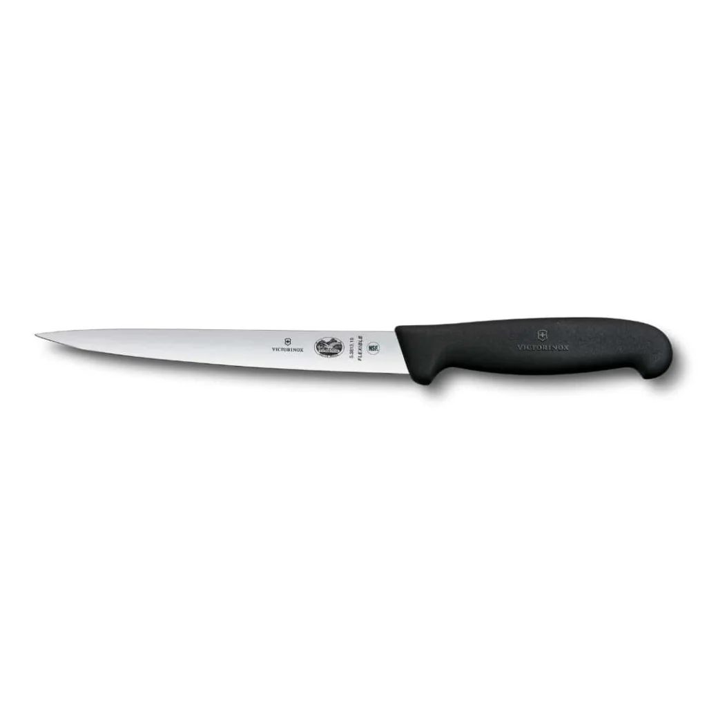 Coltello Filettare Extraflessibile Fibrox Nero 18 cm VICTORINOX
